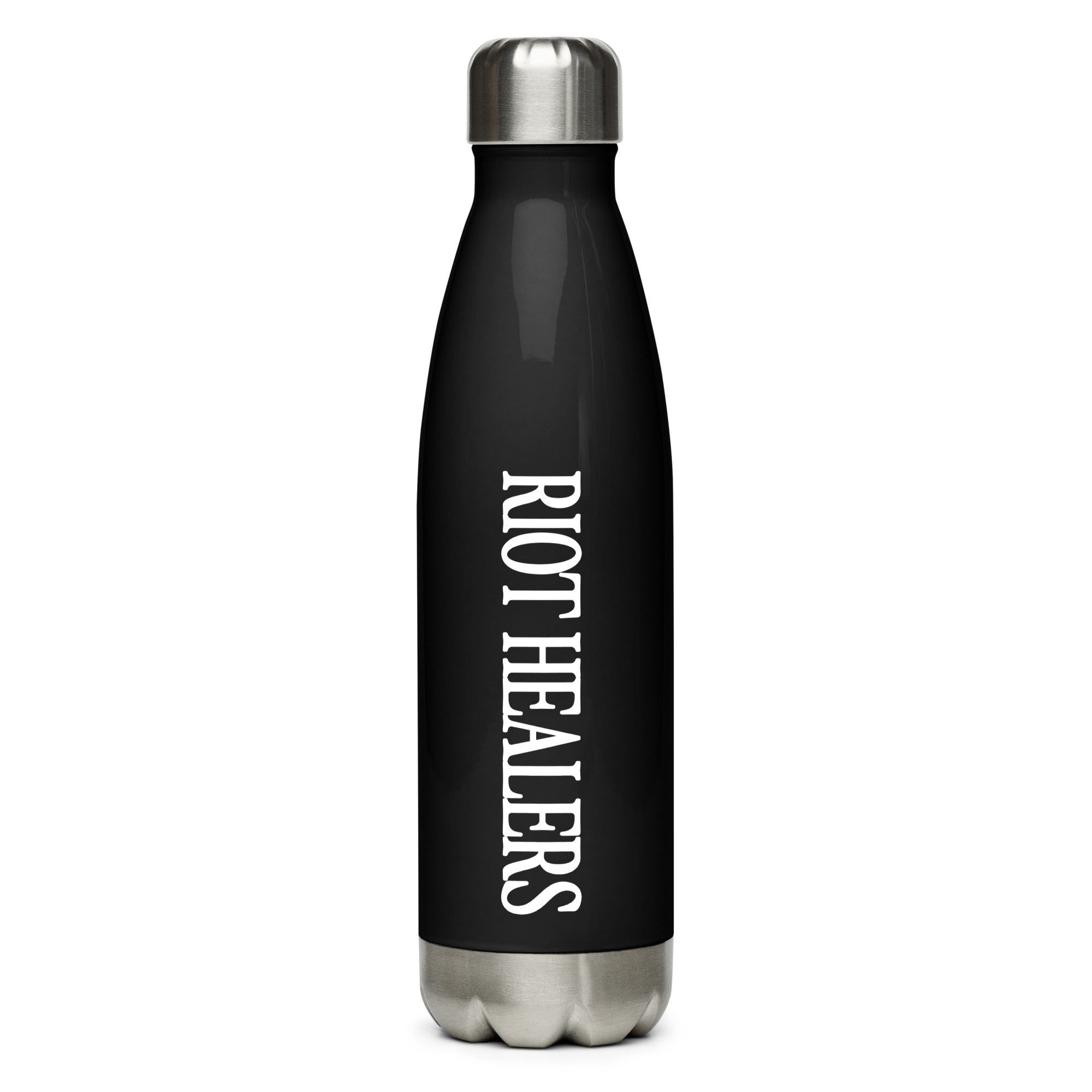 RIOT HEALERS Black Water Bottle