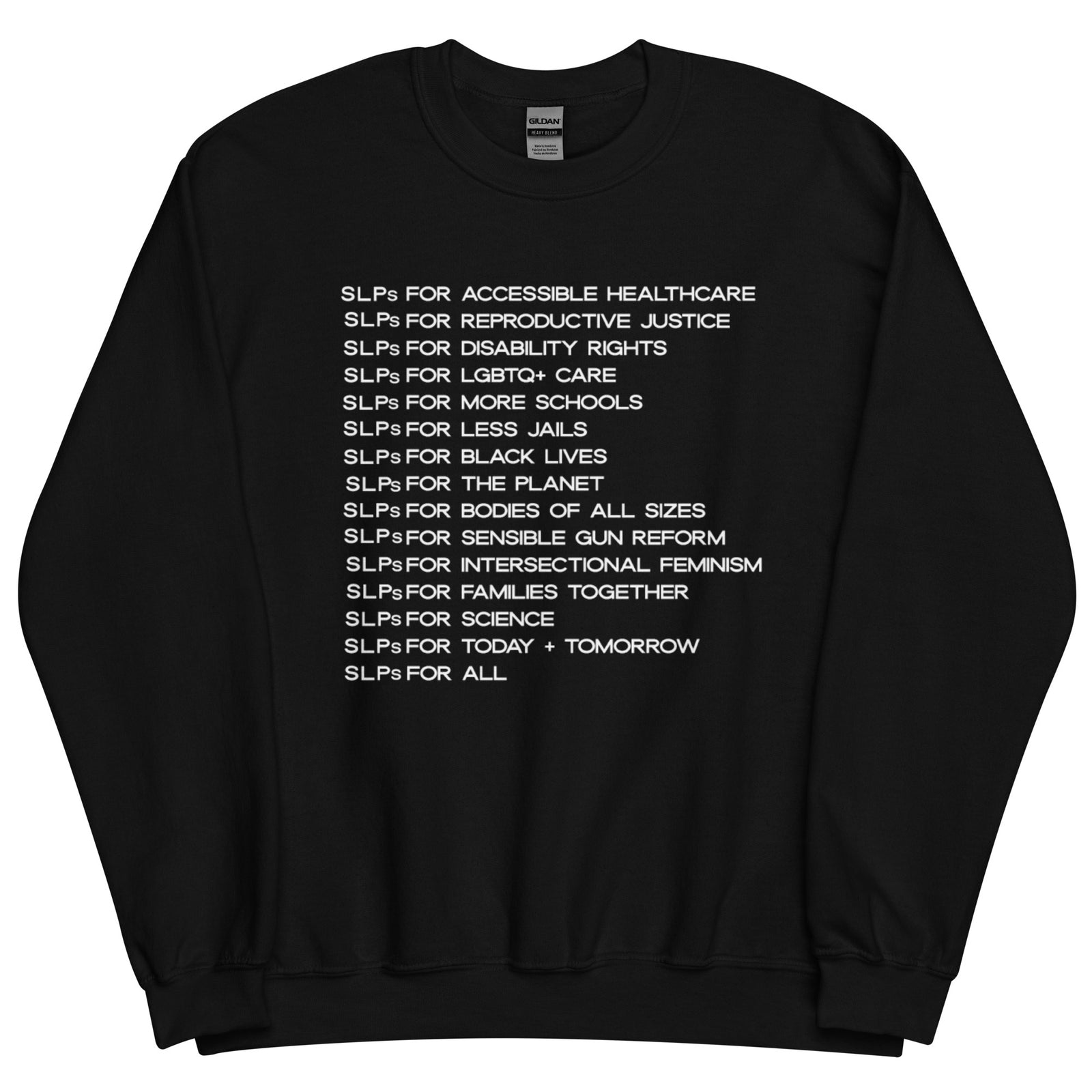 SLPs for Social Justice Crewneck