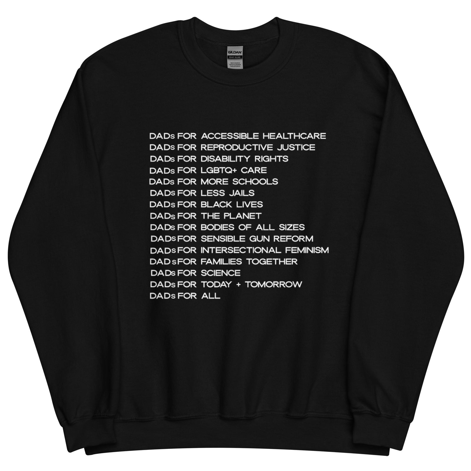 Dads for Social Justice Crewneck