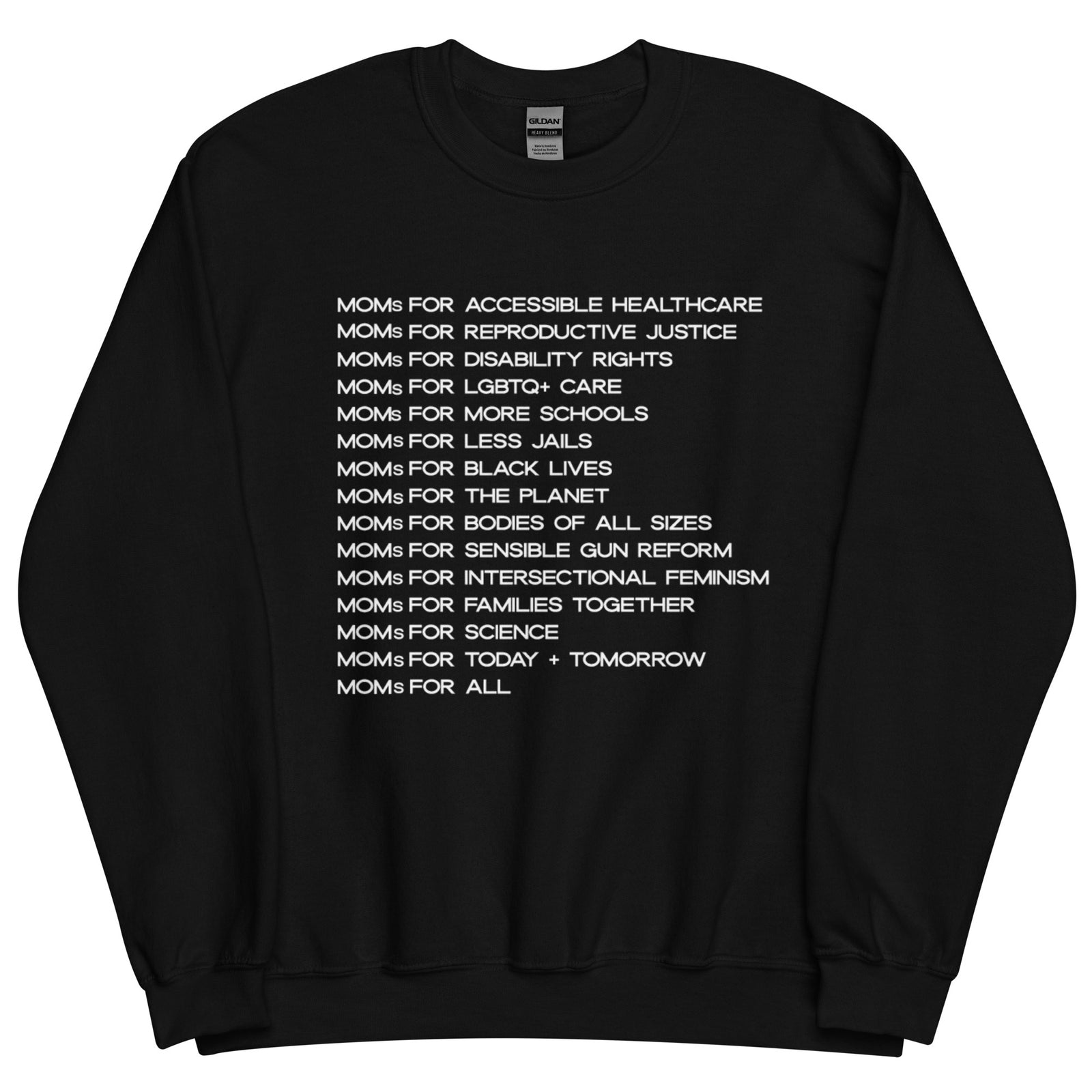 Moms for Social Justice Crewneck