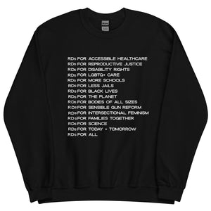 RDs for Social Justice Crewneck