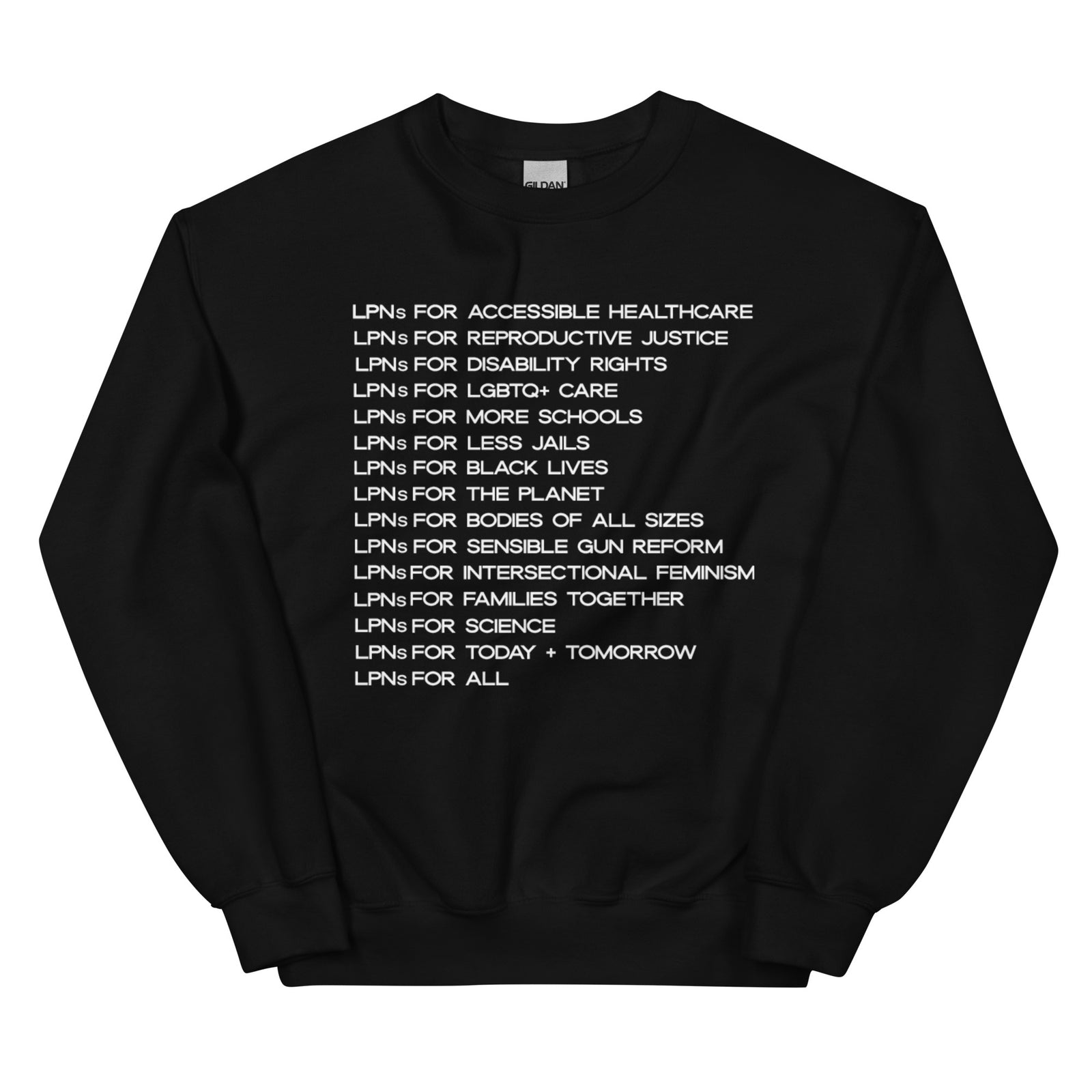 LPNs for Social Justice Crewneck