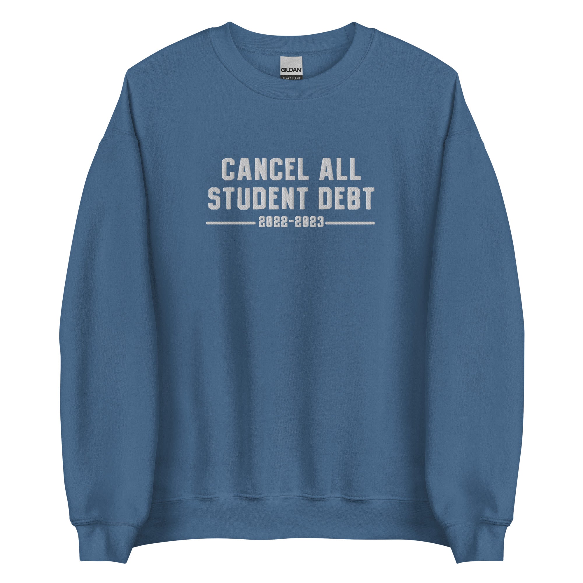 Cancel All Student Debt Crewneck - Dark Colors