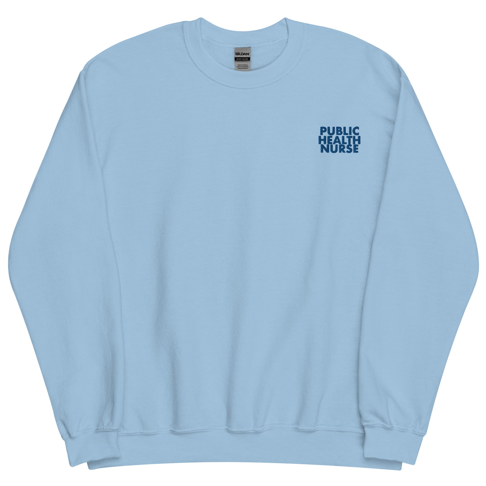 Minimal Public Health Nurse Crewneck