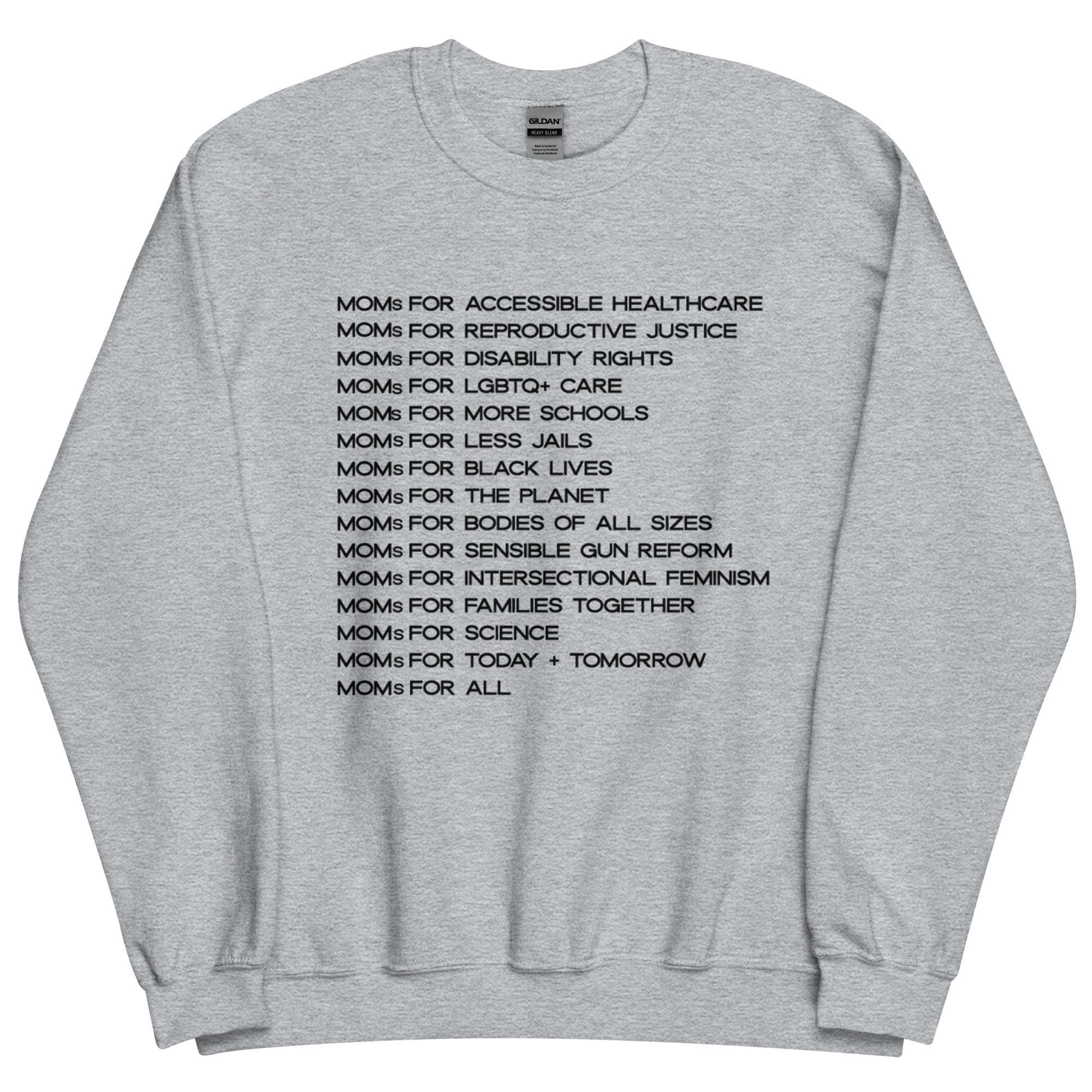 Moms for Social Justice Crewneck 2