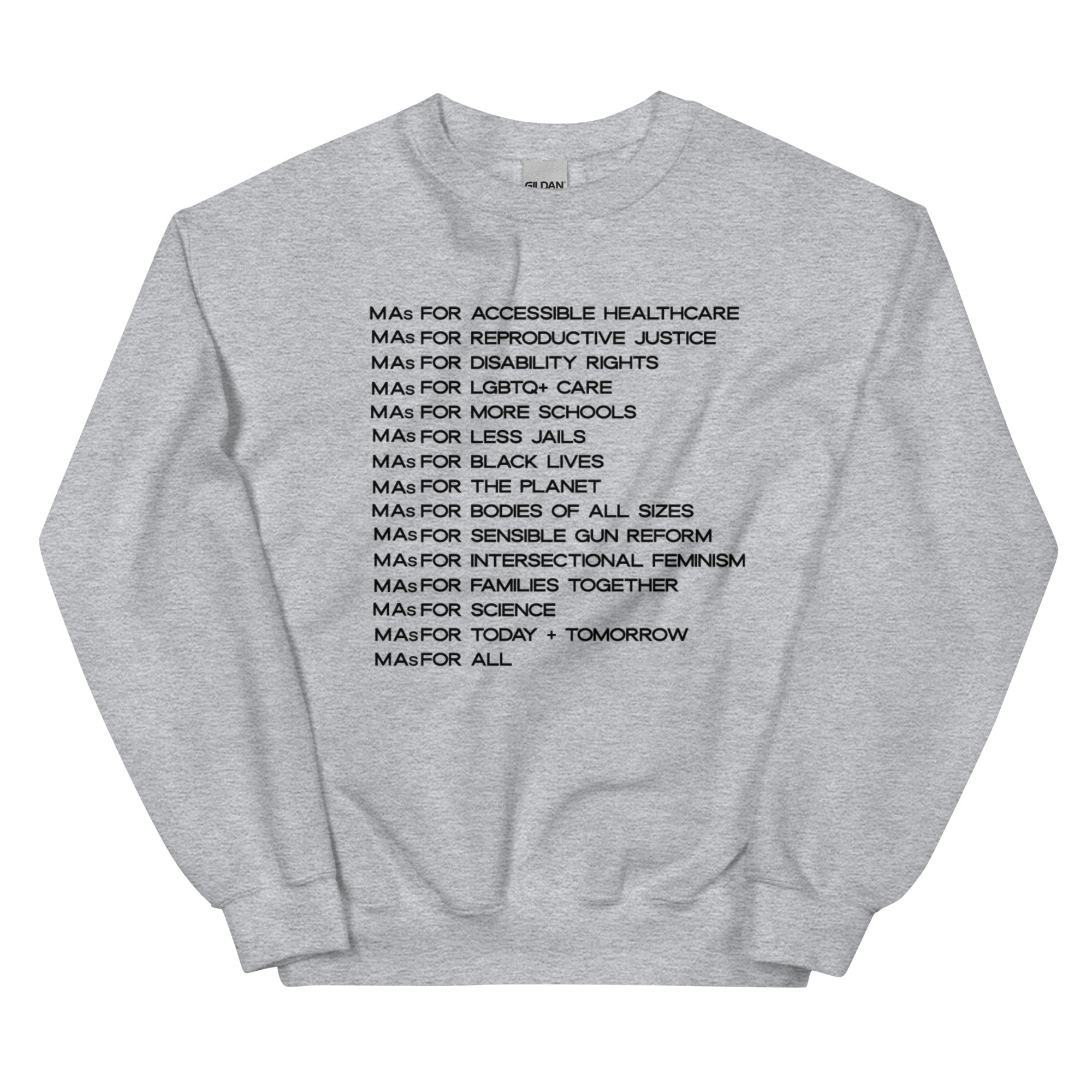 MAs for Social Justice Crewneck 2