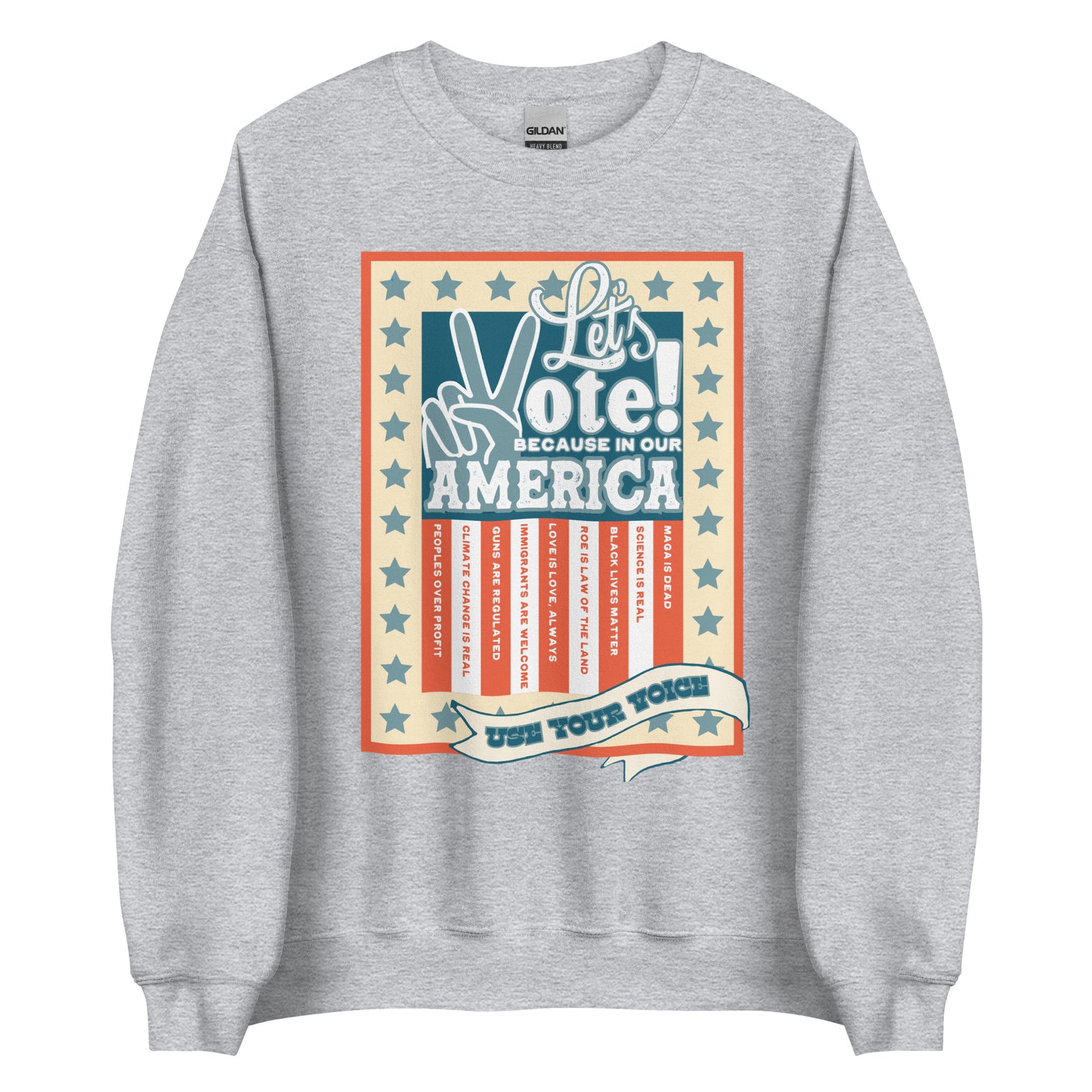 Let's Vote! Crewneck