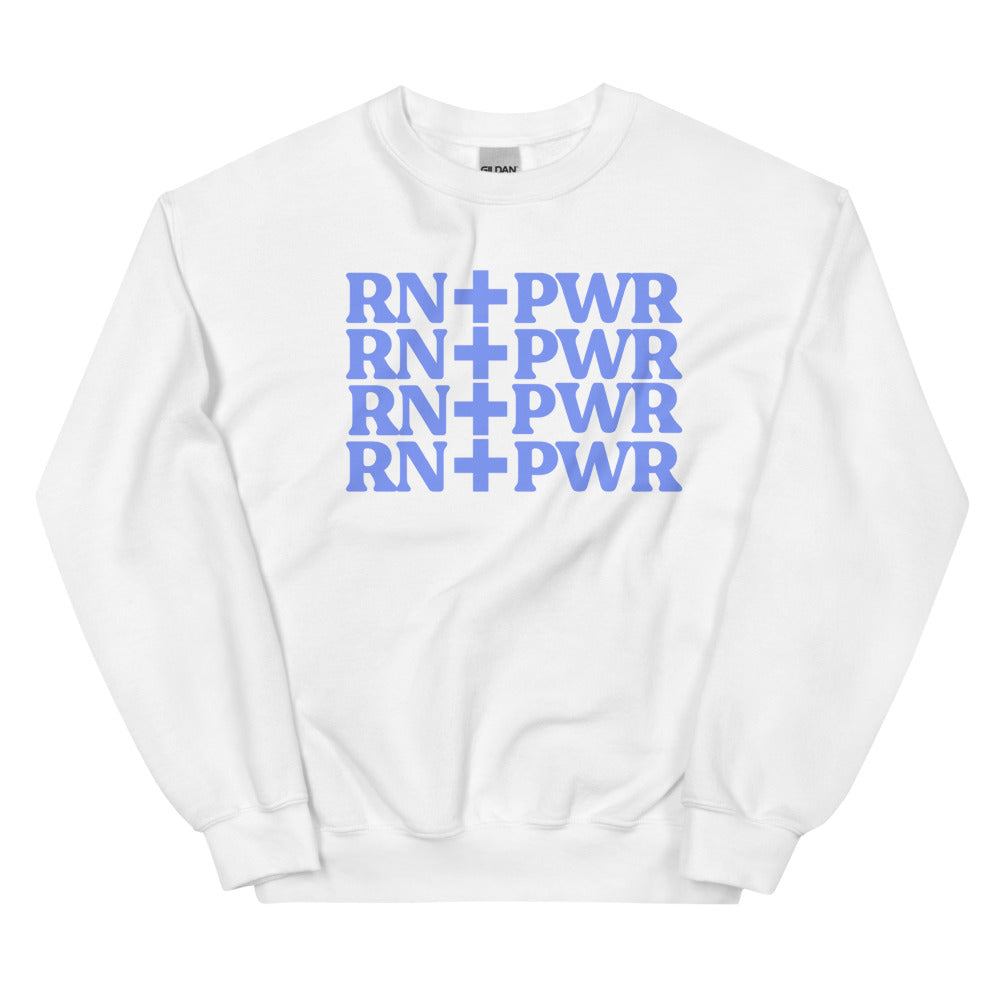 RN+PWR Crewneck Blue
