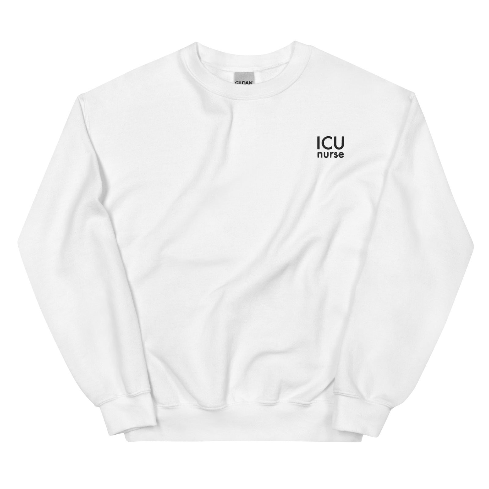 Minimal ICU Nurse Crewneck
