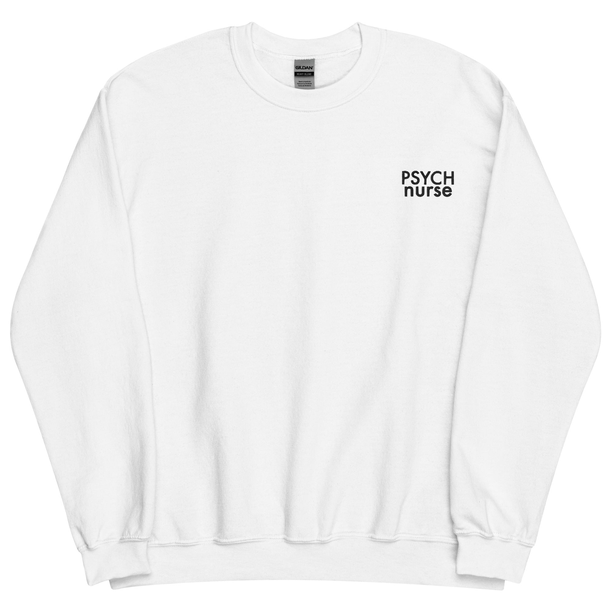 Minimal Psych Nurse Crewneck