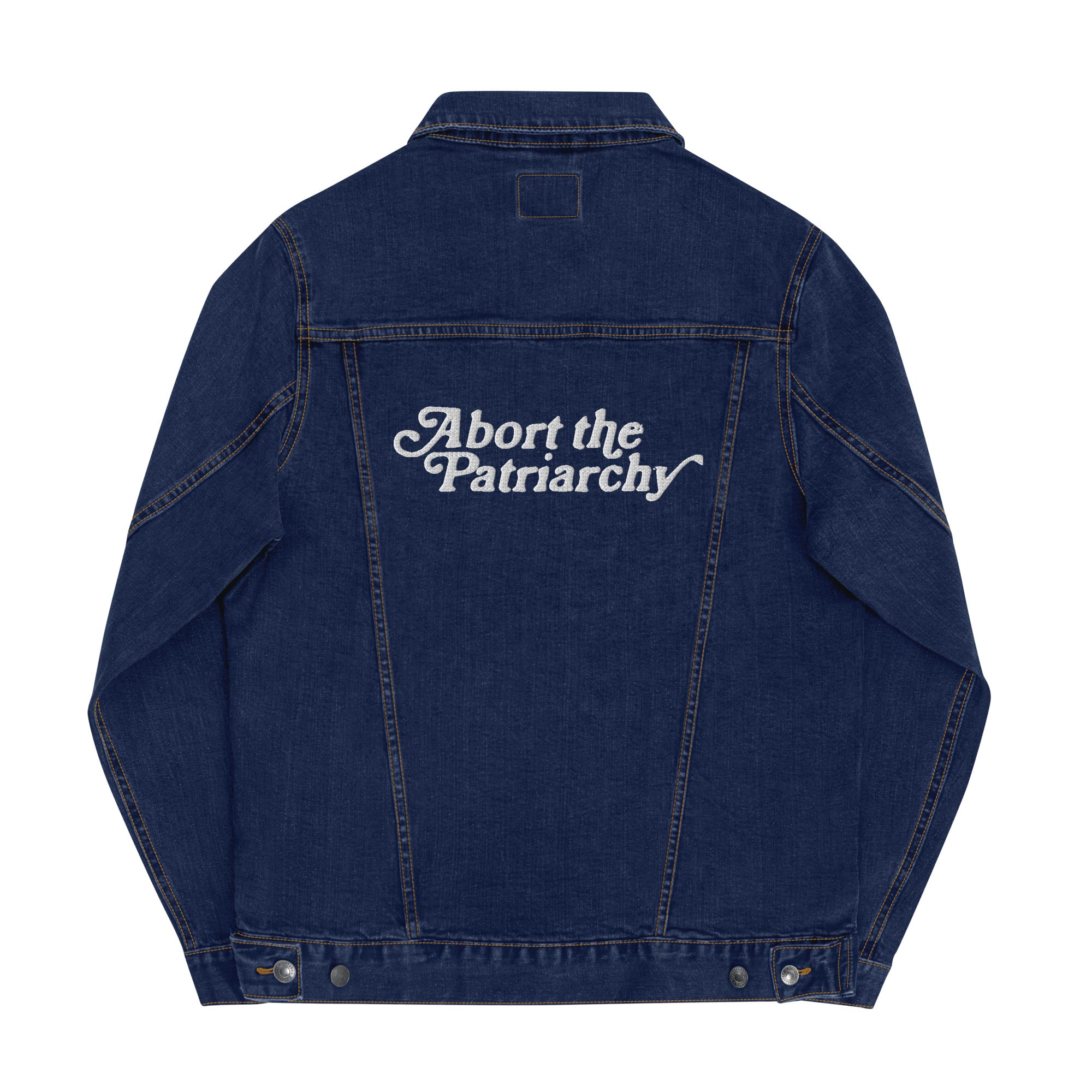 Abort the Patriarchy Denim Jacket