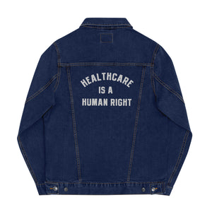 Healthcare is a Human Right Denim Jacket