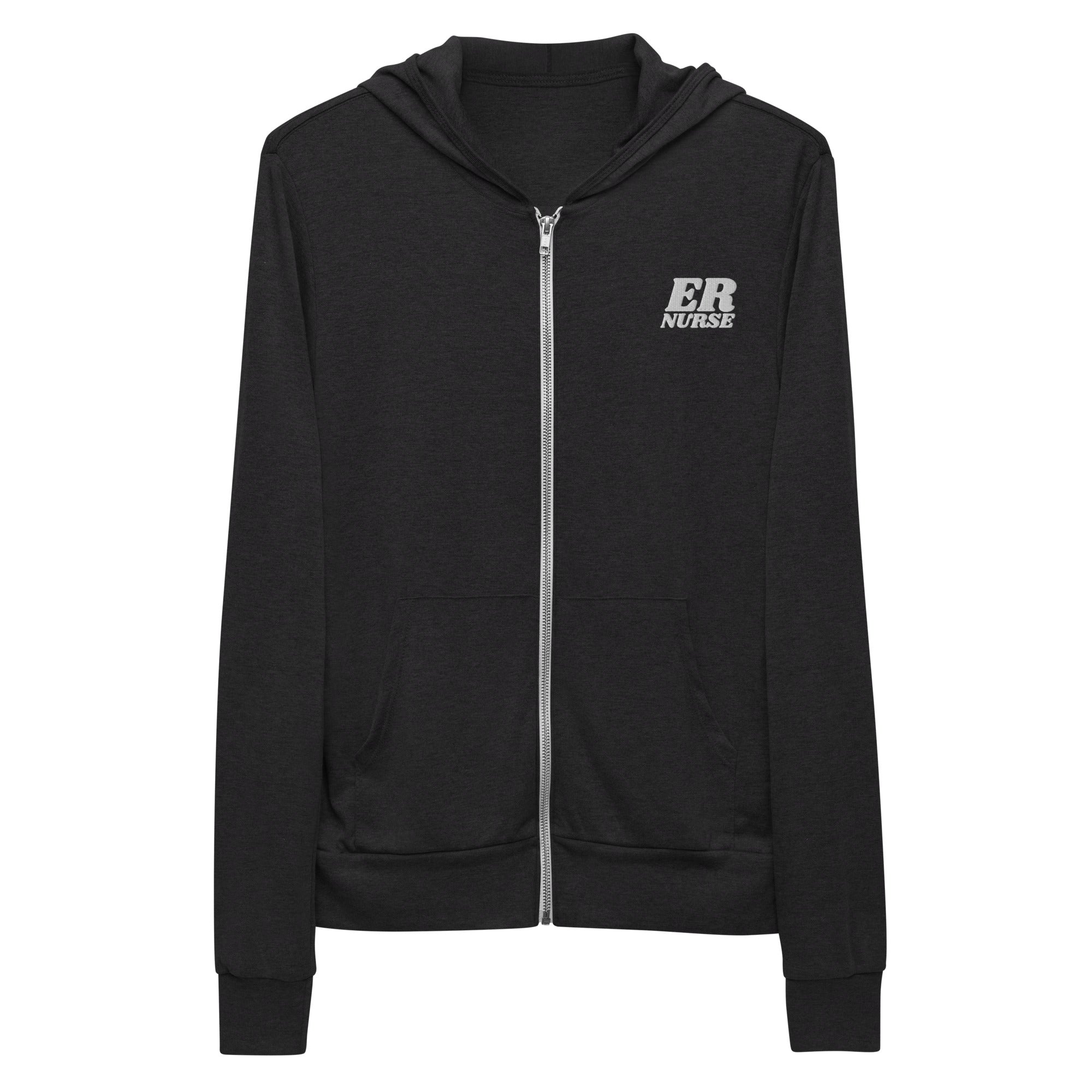 ER Nurse Zip-Up Hoodie