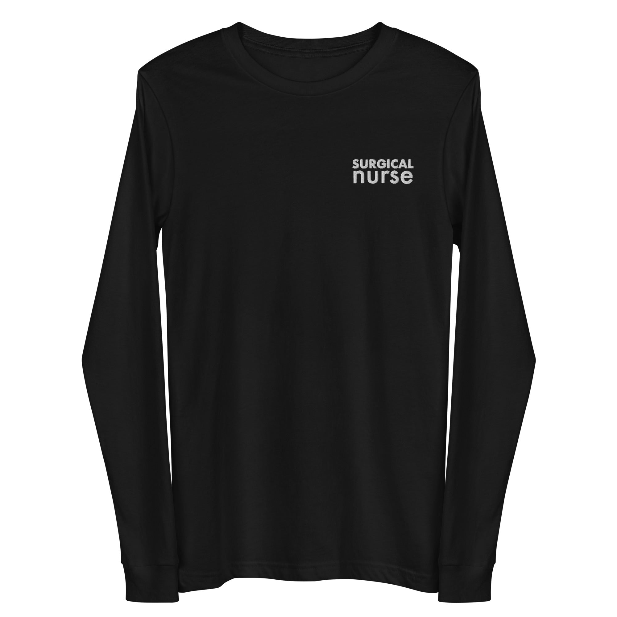 Minimal Surgical Nurse Long Sleeve Tee