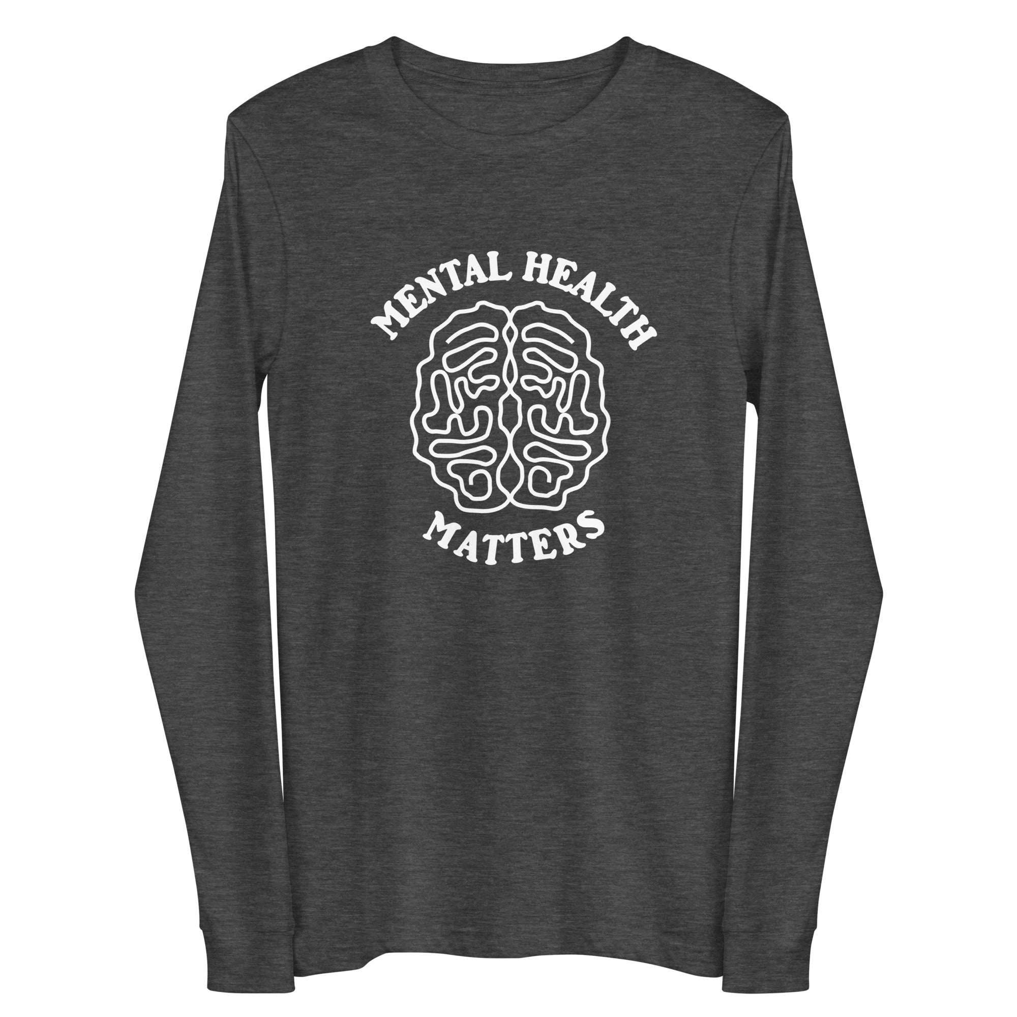 Mental Health Matters Brain Long Sleeve