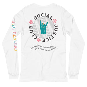 Social Justice Club Back Design Long Sleeve