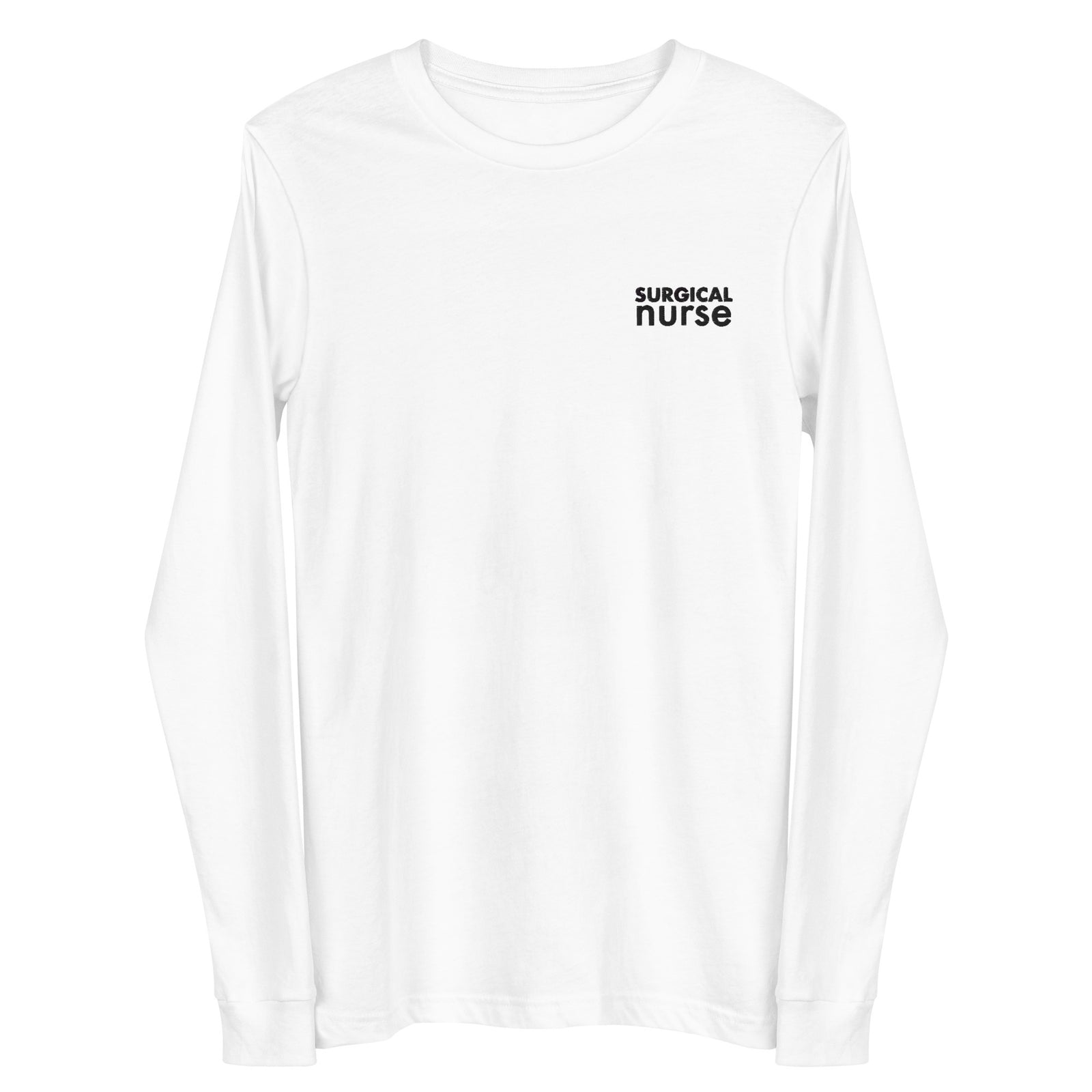 Minimal Surgical Nurse Long Sleeve Tee