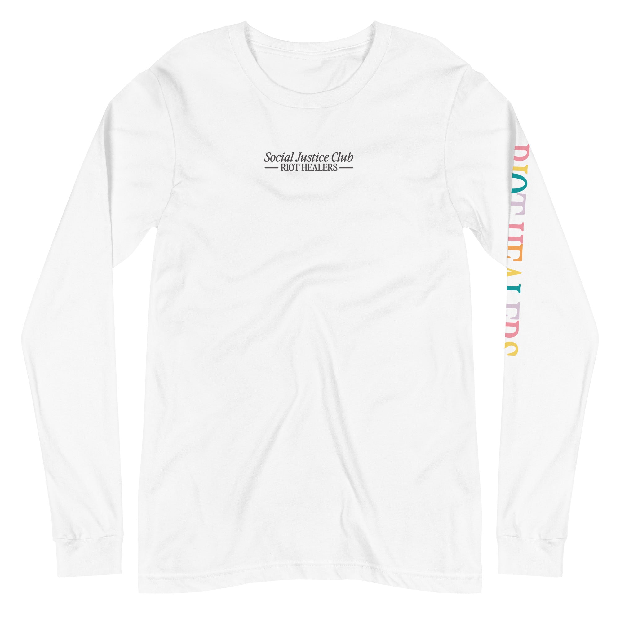 Social Justice Club Back Design Long Sleeve