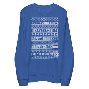 Happy Multicultural Holidays Crewneck Sweater