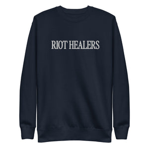 RIOT HEALERS Embroidered Crewneck