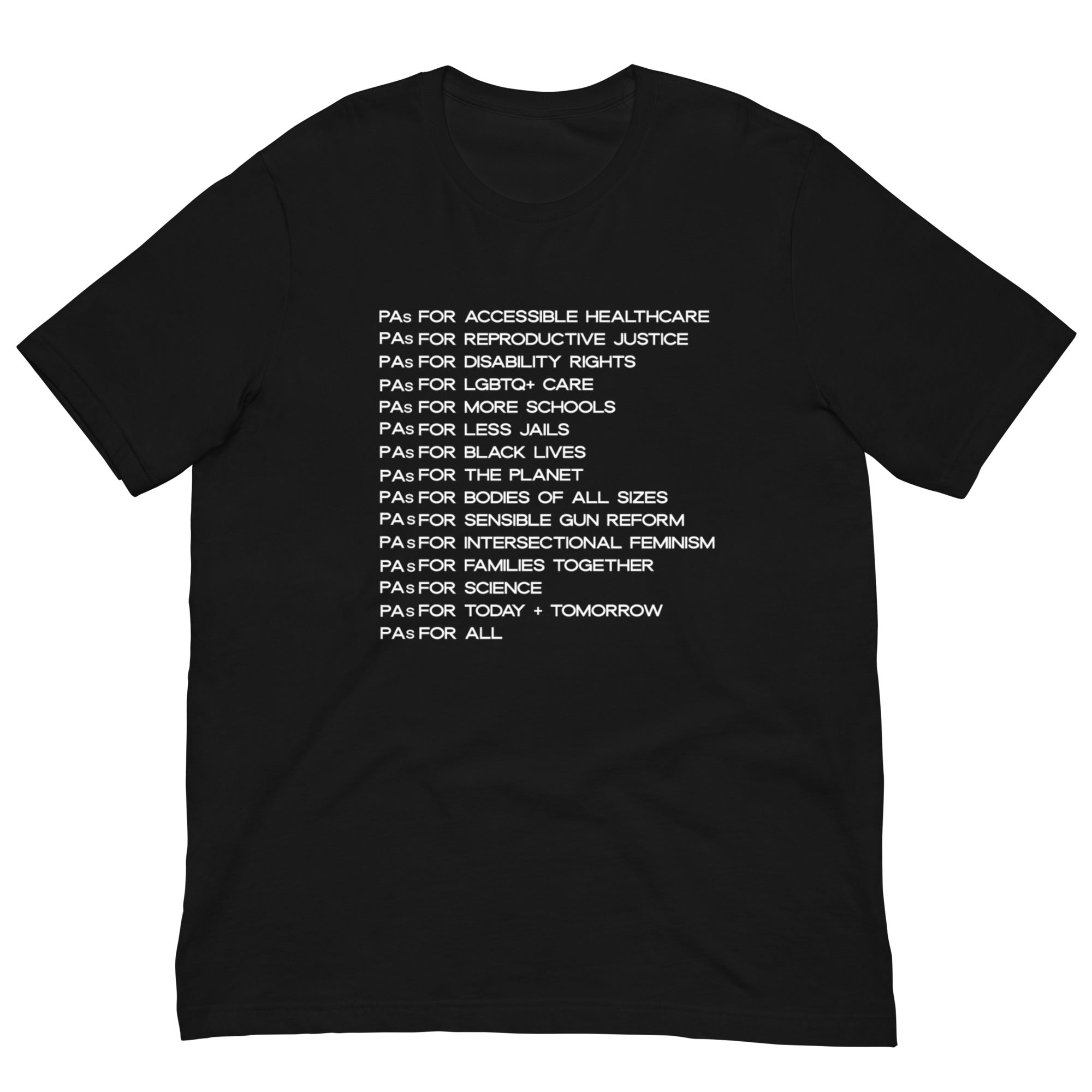 PAs for Social Justice Tee