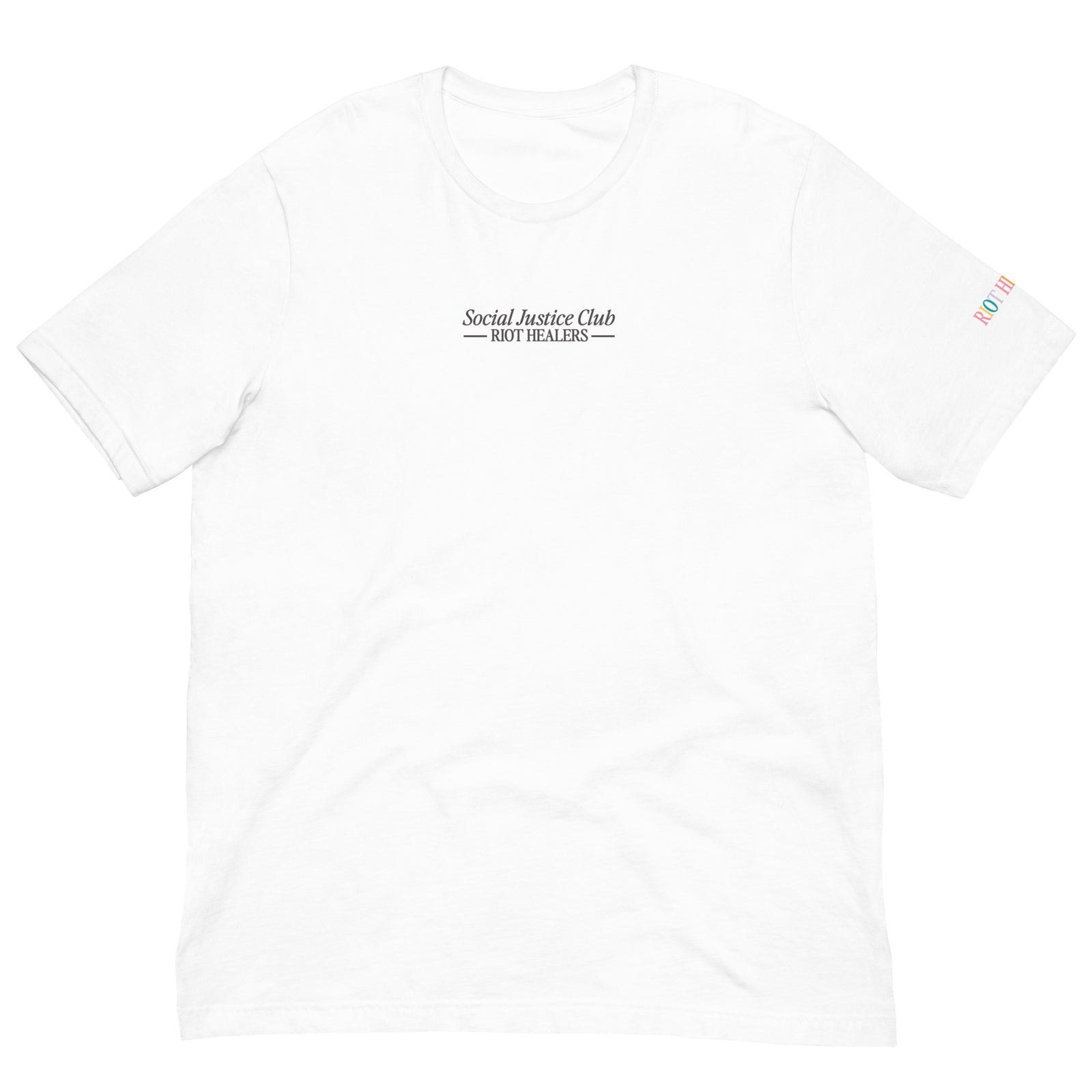 Social Justice Club Tee - White
